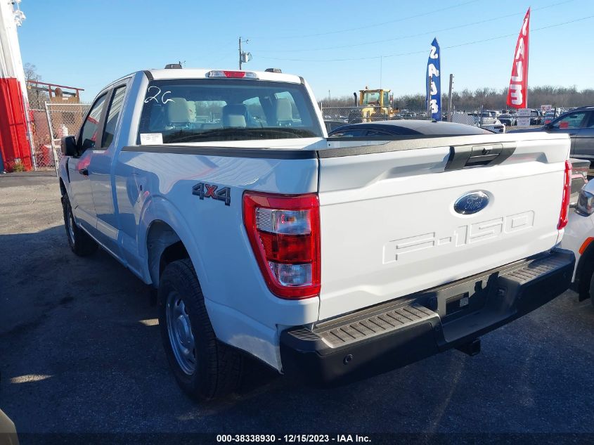 2023 FORD F-150 XL - 1FTEX1EB0PKF78762