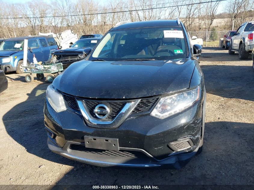 2015 NISSAN ROGUE SV - KNMAT2MV7FP586774