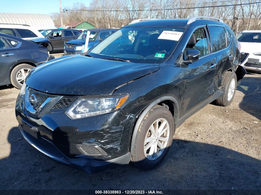 2015 NISSAN ROGUE SV - KNMAT2MV7FP586774