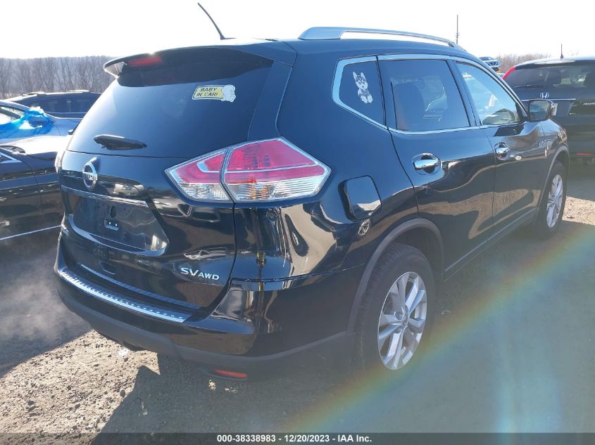2015 NISSAN ROGUE SV - KNMAT2MV7FP586774