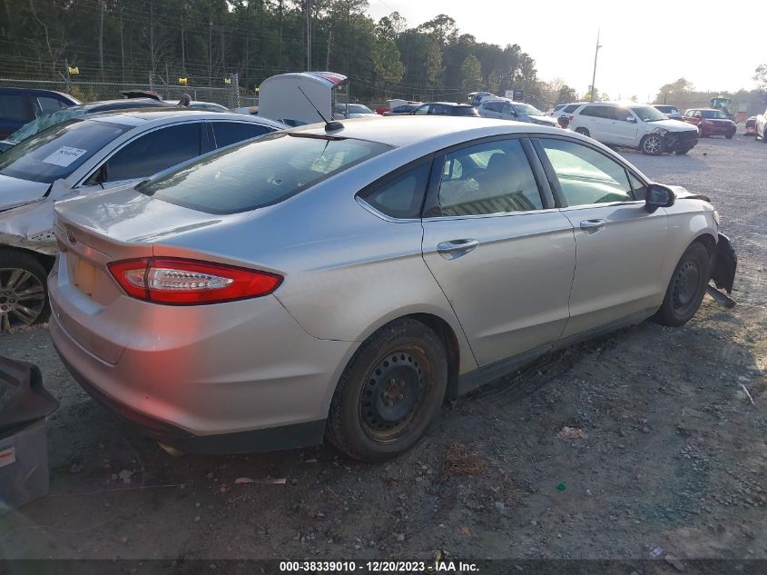 2014 FORD FUSION S - 1FA6P0G7XE5365732