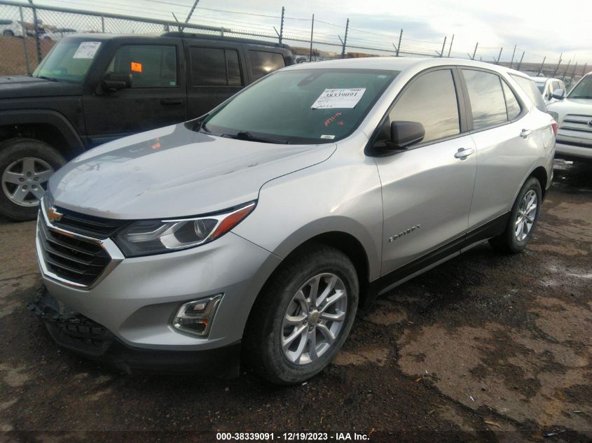 2021 CHEVROLET EQUINOX LS - 3GNAXHEV9MS168096