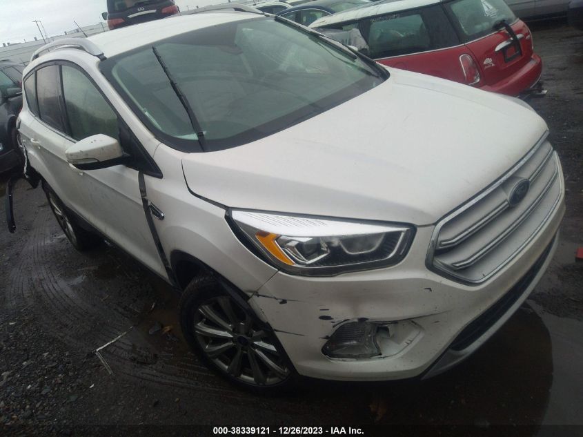 2017 FORD ESCAPE TITANIUM - 1FMCU9J94HUF10077