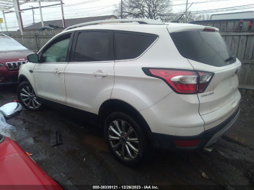 2017 FORD ESCAPE TITANIUM - 1FMCU9J94HUF10077