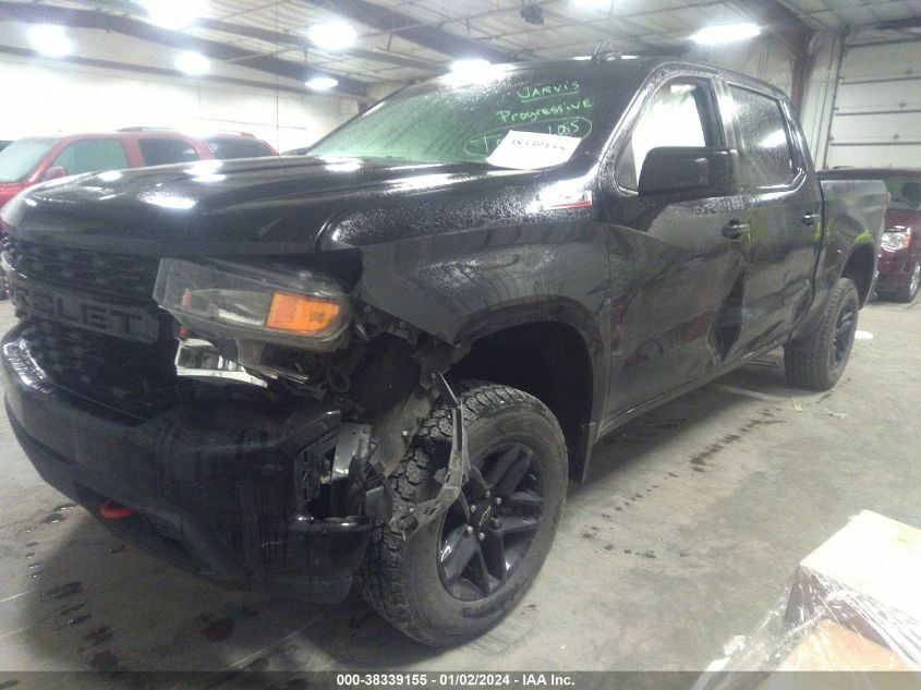 2019 CHEVROLET SILVERADO 1500 K1500 TRAIL BOSS CUSTOM - 1GCPYCEF0KZ405943