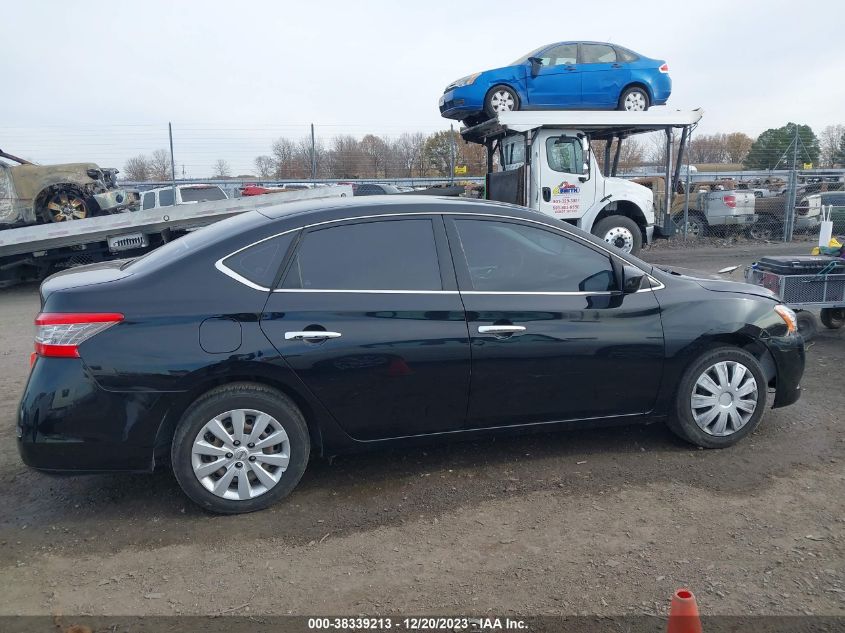 2015 NISSAN SENTRA S - 3N1AB7APXFY380954