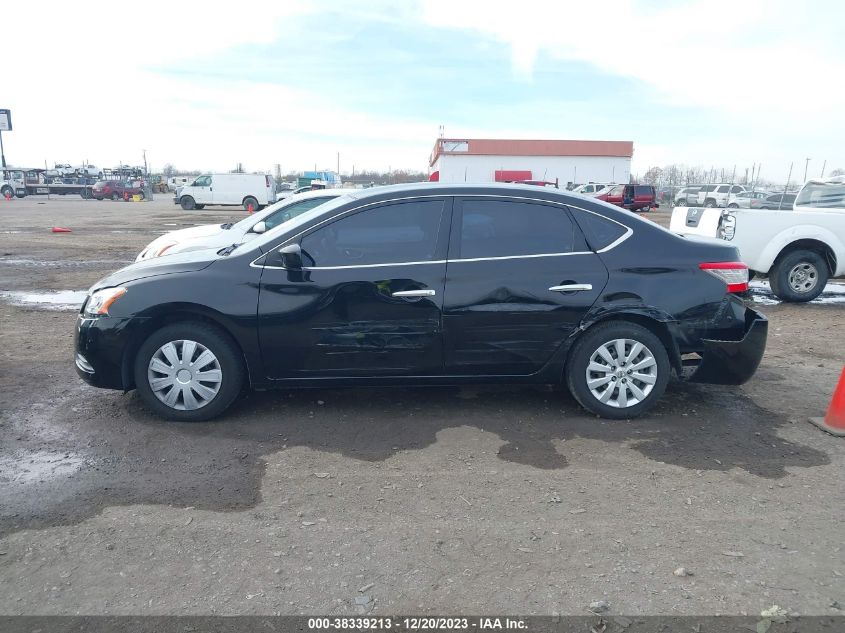 2015 NISSAN SENTRA S - 3N1AB7APXFY380954