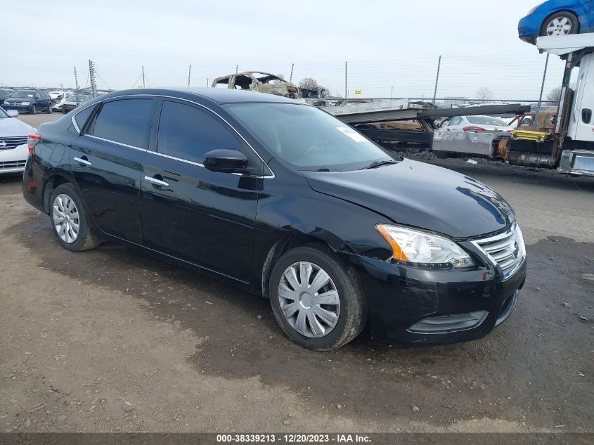 2015 NISSAN SENTRA S - 3N1AB7APXFY380954