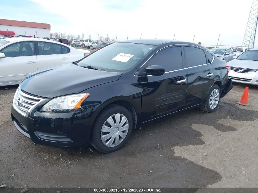 2015 NISSAN SENTRA S - 3N1AB7APXFY380954