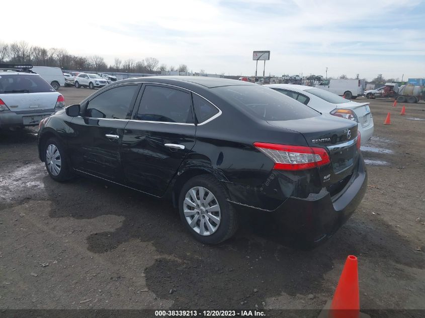 2015 NISSAN SENTRA S - 3N1AB7APXFY380954