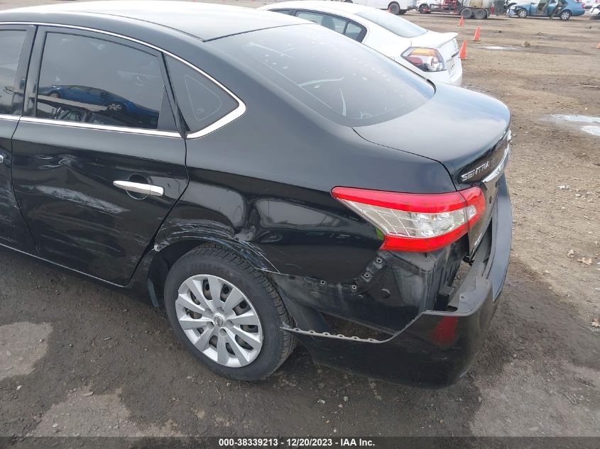 2015 NISSAN SENTRA S - 3N1AB7APXFY380954