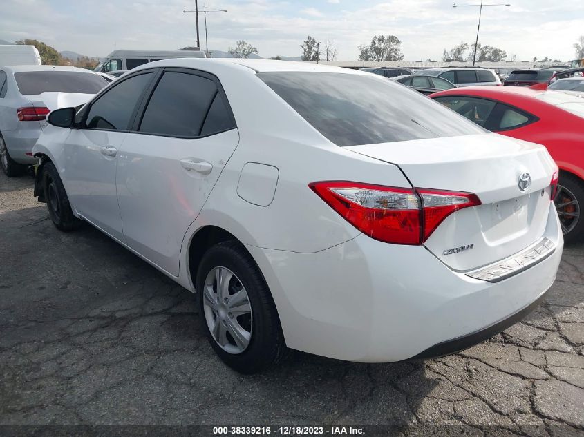 2015 TOYOTA COROLLA L/LE/LE PLS/PRM/S/S PLS - 5YFBURHEXFP293812