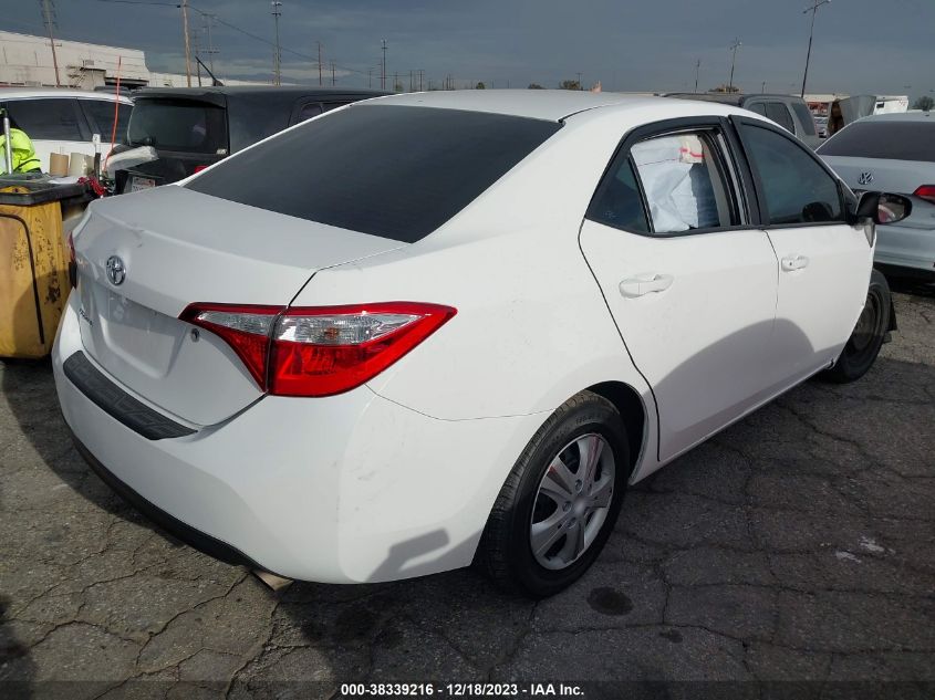 2015 TOYOTA COROLLA L/LE/LE PLS/PRM/S/S PLS - 5YFBURHEXFP293812