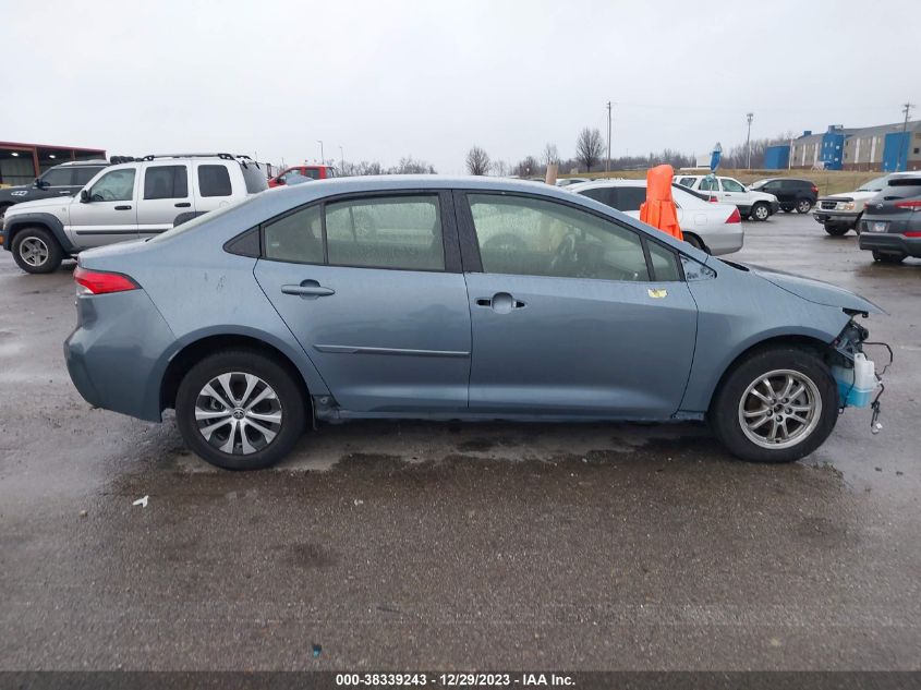 2022 TOYOTA COROLLA HYBRID LE - JTDEAMDE5N3009010