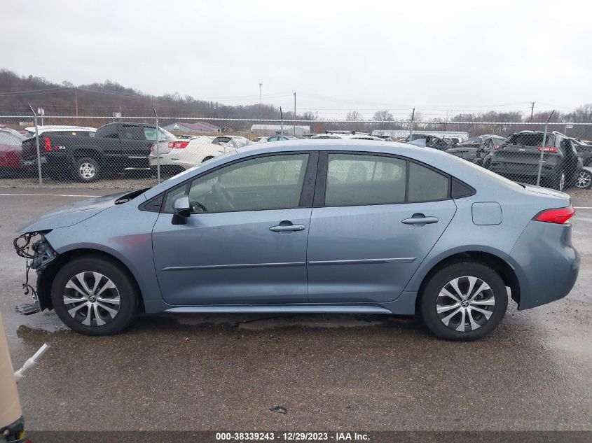 2022 TOYOTA COROLLA HYBRID LE - JTDEAMDE5N3009010