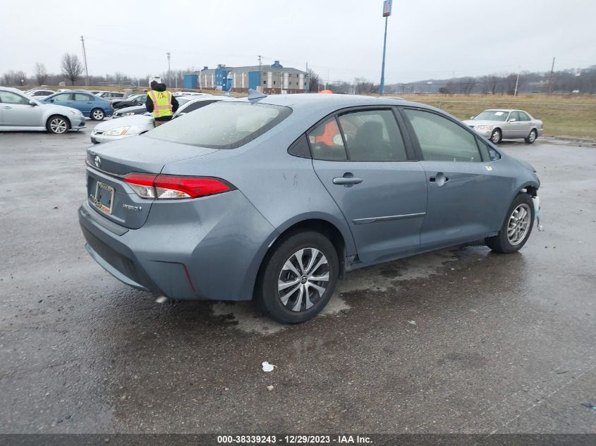 2022 TOYOTA COROLLA HYBRID LE - JTDEAMDE5N3009010