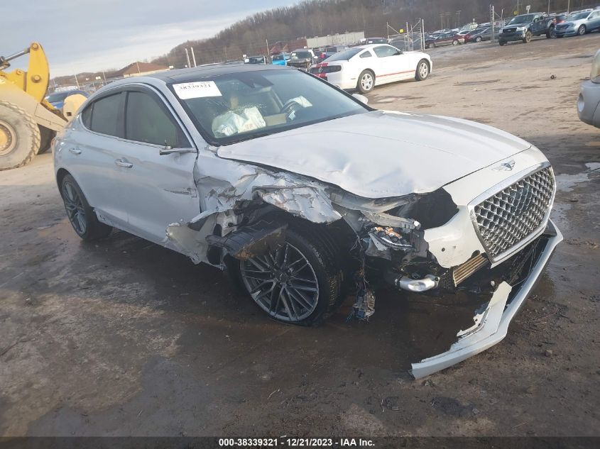 Lot #2536948757 2019 GENESIS G70 salvage car