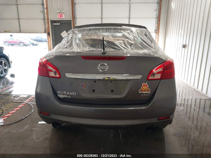2014 NISSAN MURANO CROSSCABRIOLET JN8AZ1FY4EW301098
