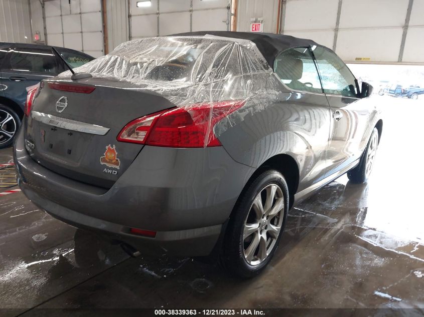 2014 NISSAN MURANO CROSSCABRIOLET JN8AZ1FY4EW301098