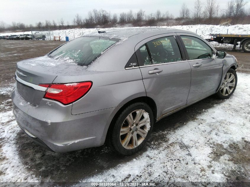 2013 CHRYSLER 200 TOURING - 1C3CCBBB4DN734314