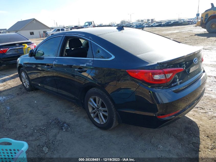 2016 HYUNDAI SONATA SE - 5NPE24AF4GH288404