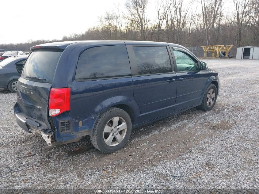 2013 DODGE GRAND CARAVAN SE - 2C4RDGBG1DR688567