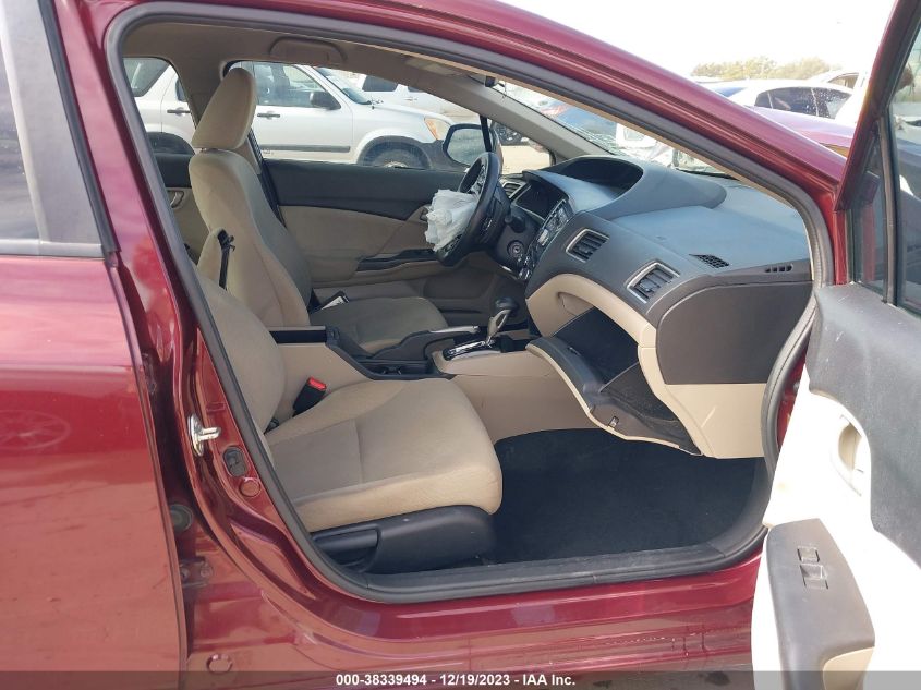 2013 HONDA CIVIC LX - 2HGFB2F58DH593273