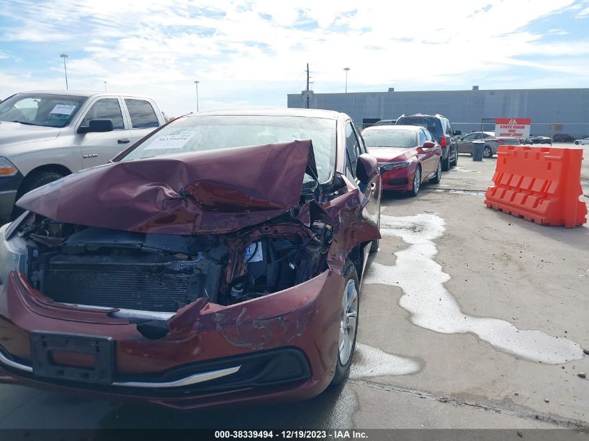 2013 HONDA CIVIC LX - 2HGFB2F58DH593273