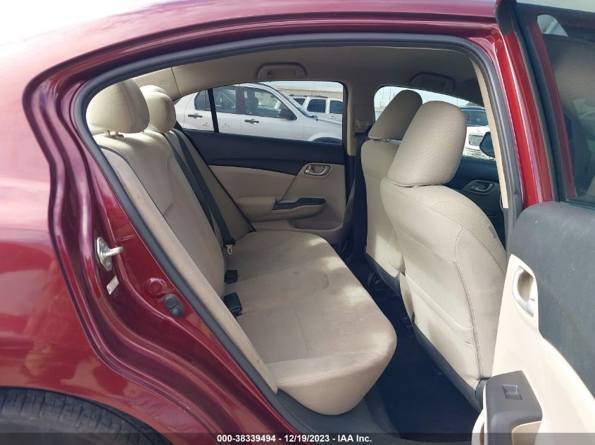 2013 HONDA CIVIC LX - 2HGFB2F58DH593273