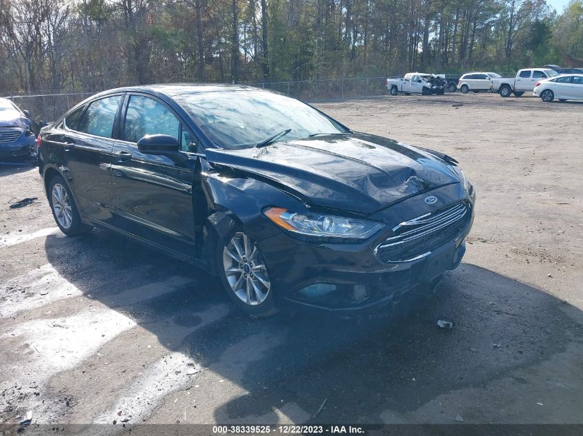 2017 FORD FUSION SE - 3FA6P0HD3HR280852