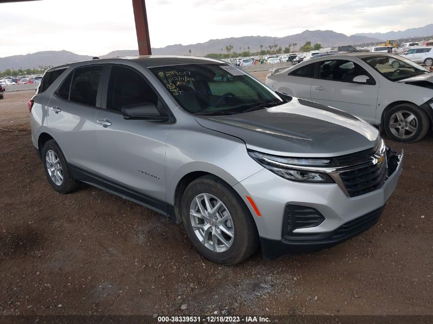 2022 CHEVROLET EQUINOX FWD LS - 3GNAXHEV0NS116177