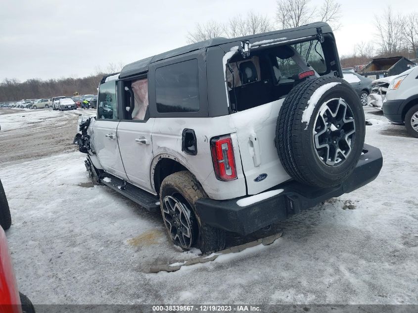 2023 FORD BRONCO BIG BEND/BLACK DIAMOND/OU - 1FMDE5BH1PLB61657