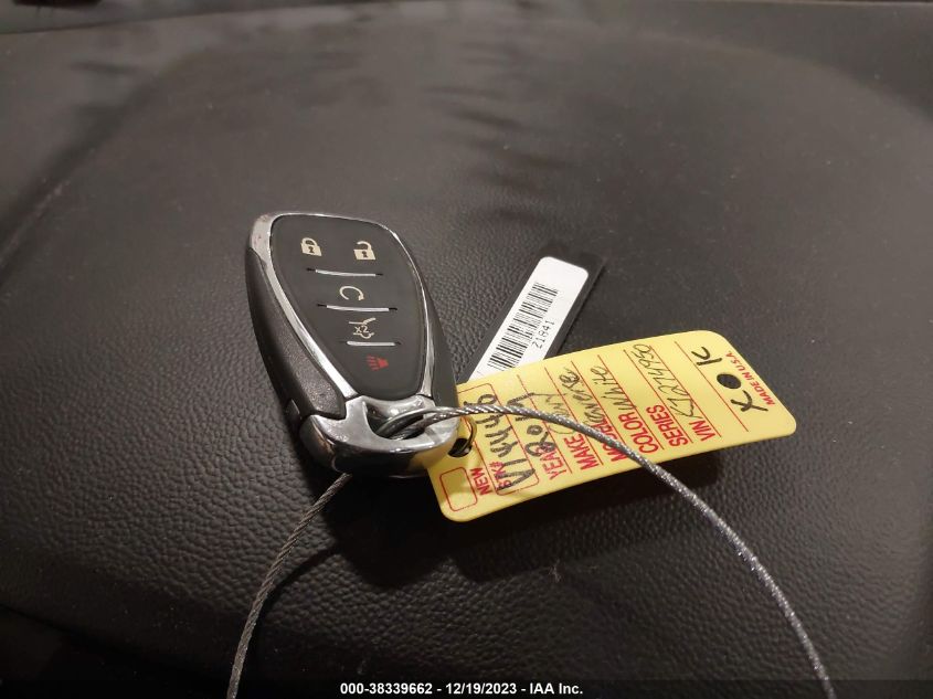 2019 CHEVROLET TRAVERSE LT - 1GNEVGKW7KJ274950