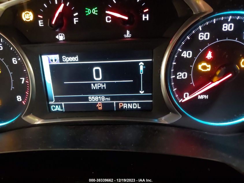 2019 CHEVROLET TRAVERSE LT - 1GNEVGKW7KJ274950