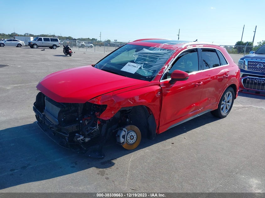 VIN WA1DECF3XP1038047 2023 AUDI Q3 PREMIUM S LINE 45