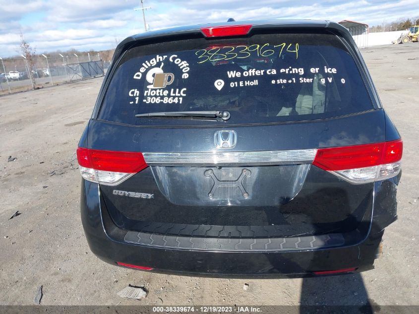 2015 HONDA ODYSSEY EXL - 5FNRL5H61FB084893