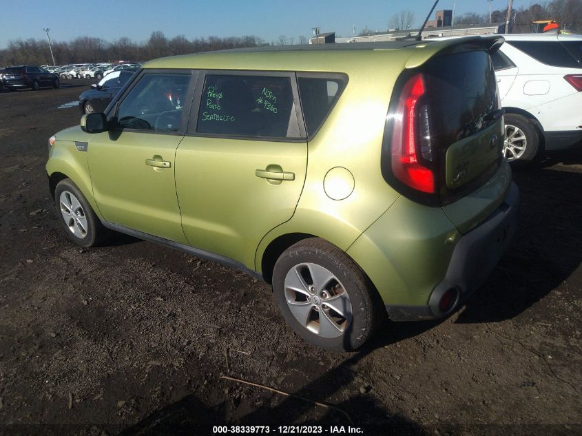 2014 KIA SOUL - KNDJN2A25E7734360