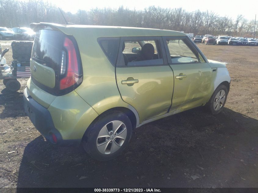 2014 KIA SOUL - KNDJN2A25E7734360