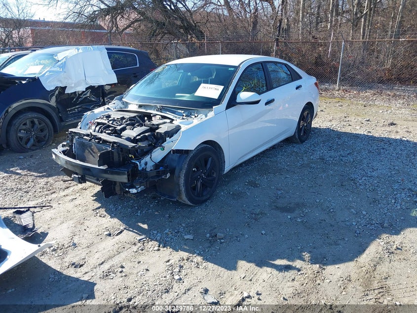 VIN 5NPLS4AG0MH006271 2021 HYUNDAI ELANTRA SEL