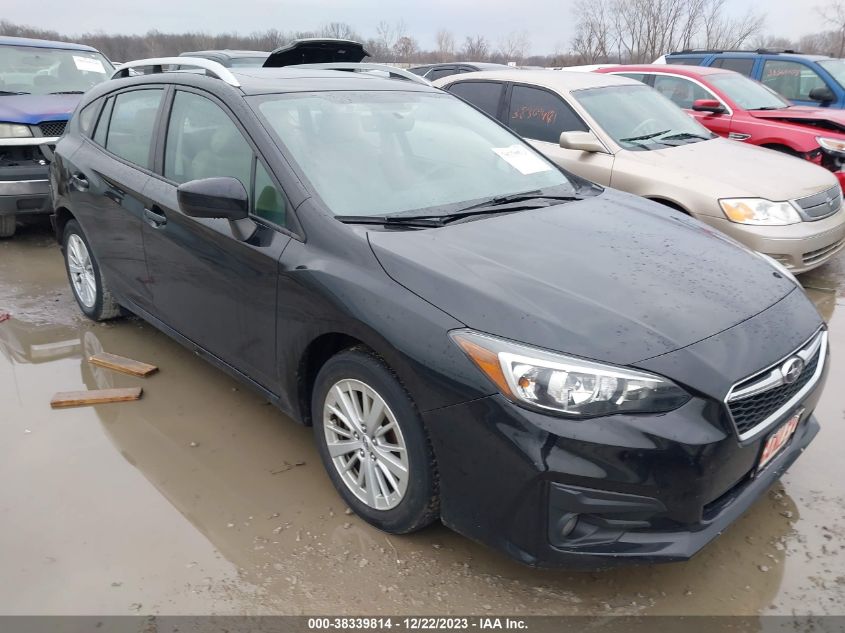 Lot #2541527983 2018 SUBARU IMPREZA 2.0I PREMIUM salvage car