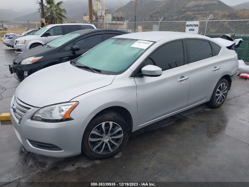 2015 NISSAN SENTRA FE+ S/S/SL/SR/SV - 3N1AB7AP1FL633091