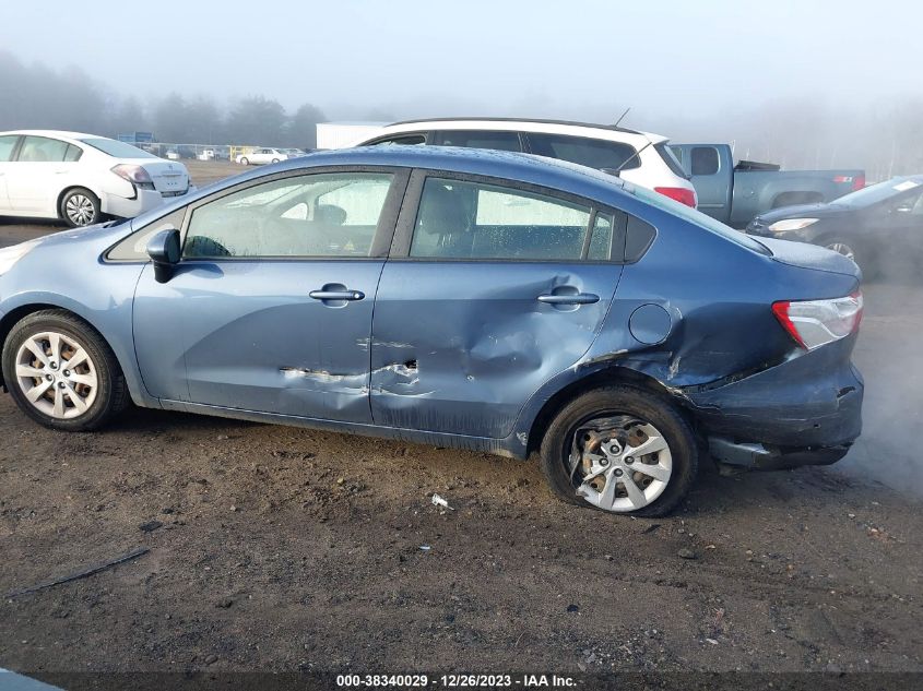 2016 KIA RIO LX - KNADM4A37G6604591