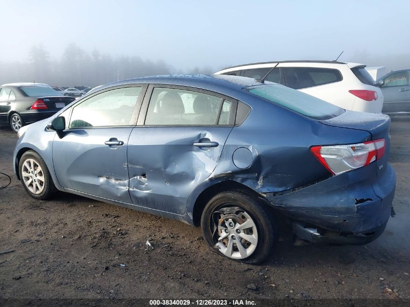 2016 KIA RIO LX - KNADM4A37G6604591