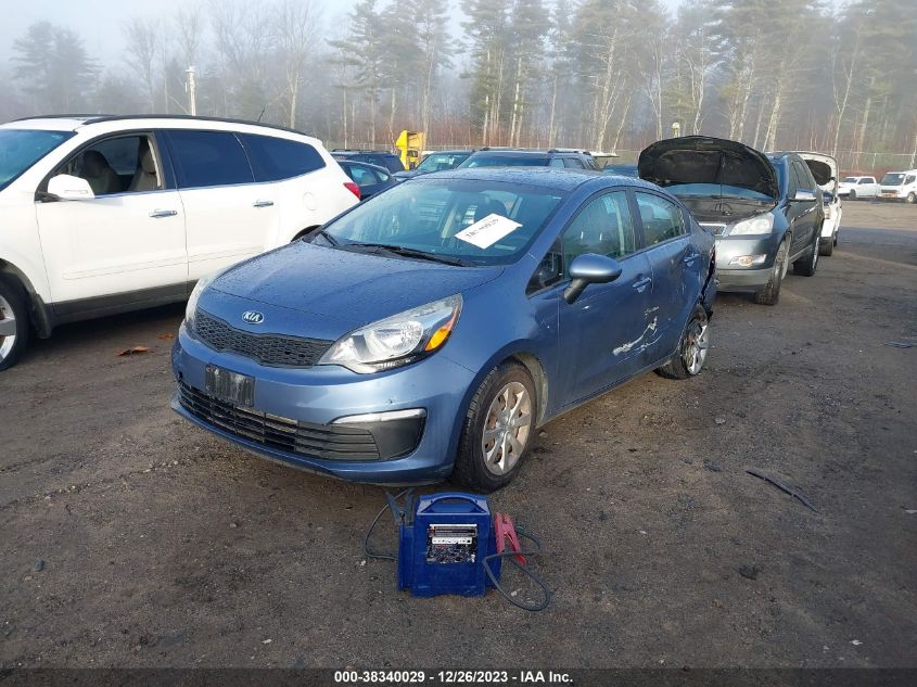 2016 KIA RIO LX - KNADM4A37G6604591