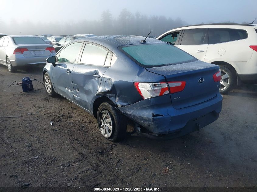 2016 KIA RIO LX - KNADM4A37G6604591