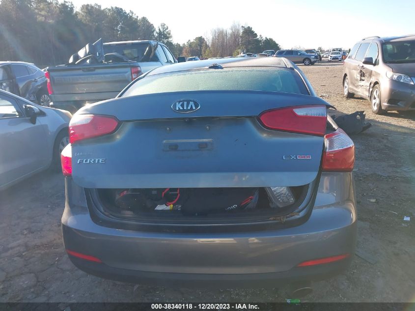 2014 KIA FORTE EX - KNAFX4A82E5197827