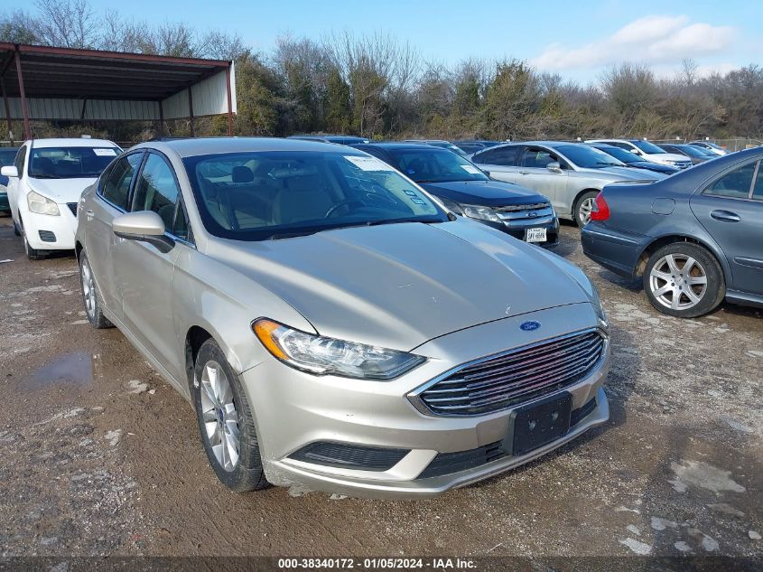 2017 FORD FUSION SE - 3FA6P0HD8HR257549