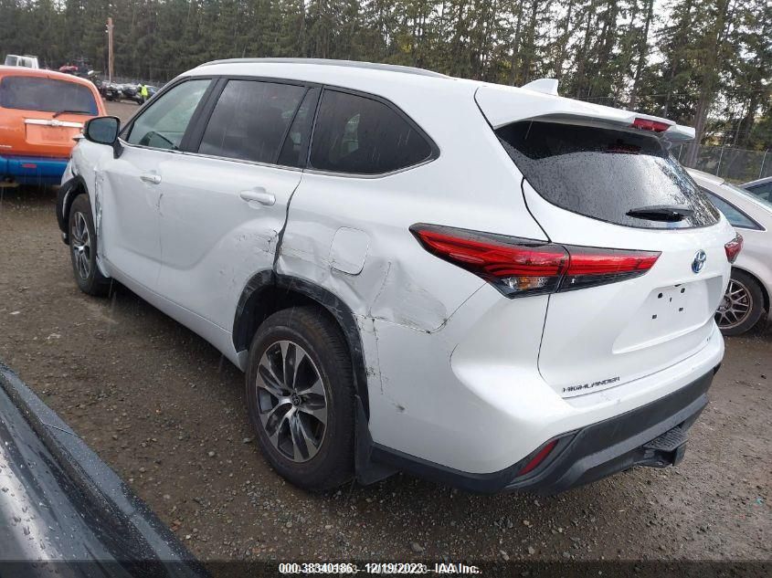 2023 TOYOTA HIGHLANDER HYBRID XLE - 5TDKBRCH7PS568925