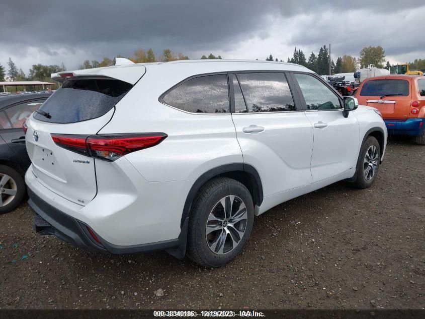 2023 TOYOTA HIGHLANDER HYBRID XLE - 5TDKBRCH7PS568925