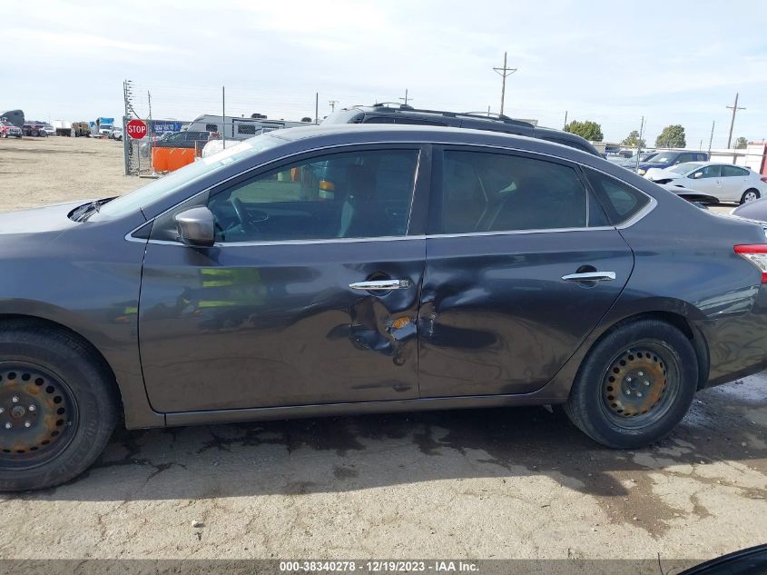 2015 NISSAN SENTRA FE+ S/S/SL/SR/SV - 3N1AB7AP3FY229261